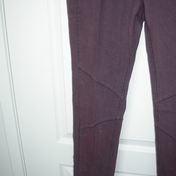 Maroon Jeans/Leggings - Picture 6 of 9